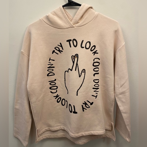 Zara baby pink hoodie - Picture 1 of 3